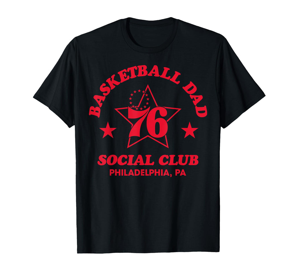 Nba Philadelphia 76Ers Fathers Day T-Shirt - Custom Art Print Men Women - T-Shirt, Sweatshirt, Hoodie