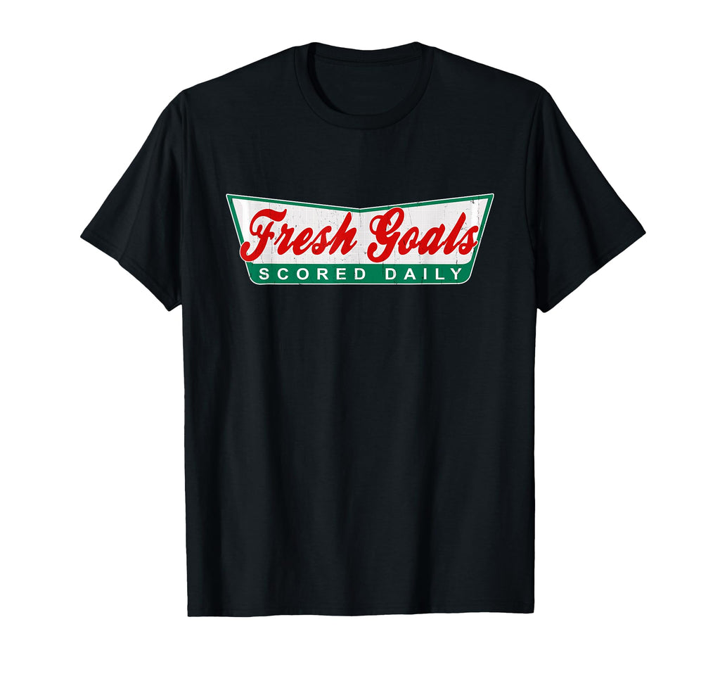 Soccer Fresh Goals Scored Daily Soccer T-Shirt - Custom Art Print Unisex - T-Shirt, Sweatshirt, Hoodie