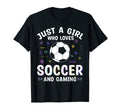 Who Loves Soccer And Gaming T-Shirt - Streetwear Style Men Women - T-Shirt, Sweatshirt, Hoodie