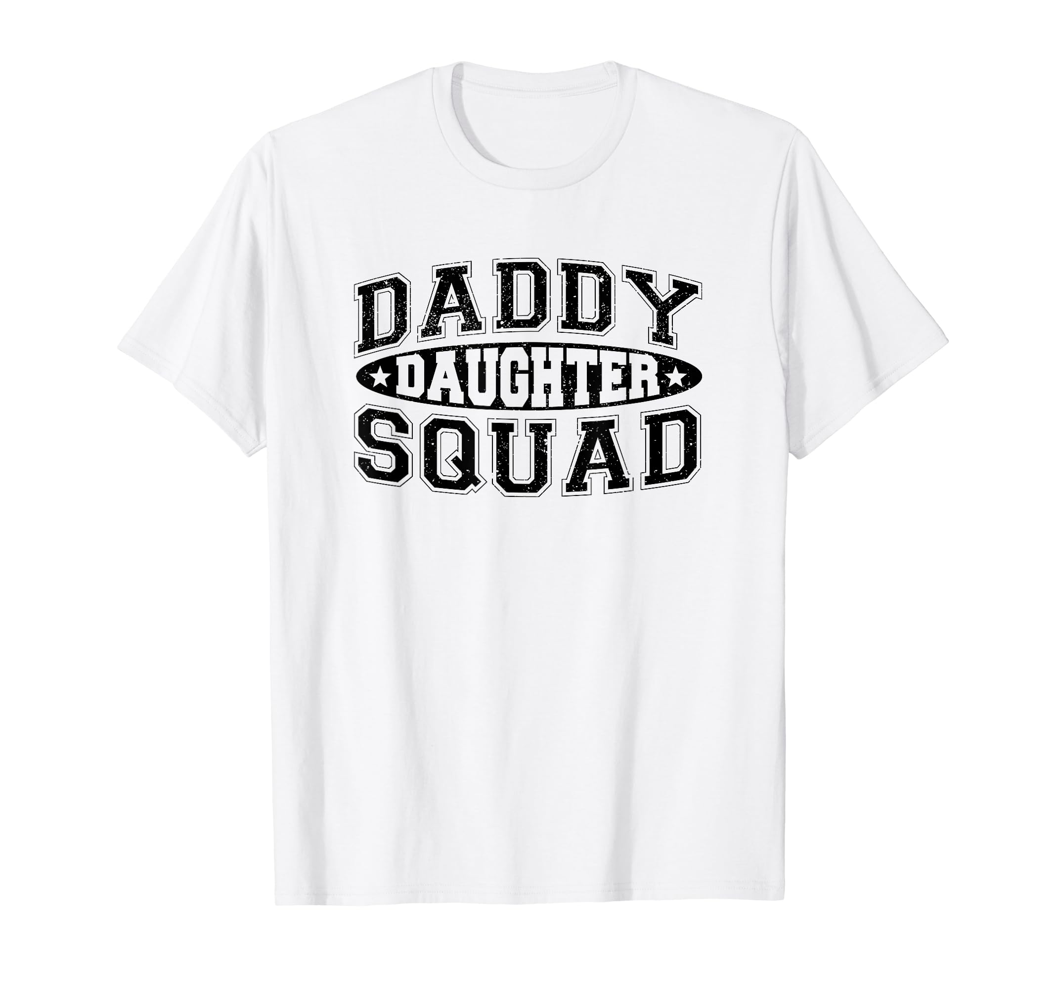 Daddy Daughter Squad Dad Matching Group T-Shirt - Novelty Apparel Unisex - T-Shirt, Sweatshirt, Hoodie