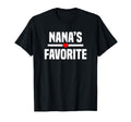 Im Nanas Favorite Grandchild Grandson T-Shirt - Graphic Print Unisex - T-Shirt, Sweatshirt, Hoodie