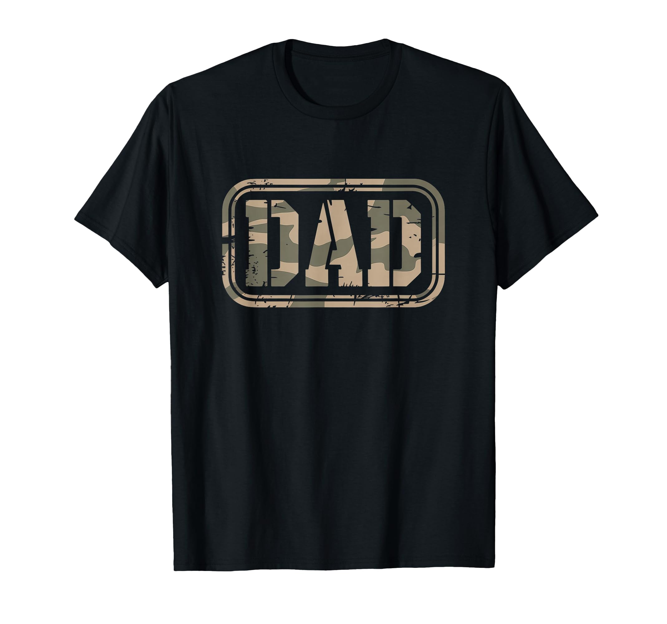 Old School Camo Dad Camouflage Dad T-Shirt - Trendy Graphic for Adults - T-Shirt, Sweatshirt, Hoodie