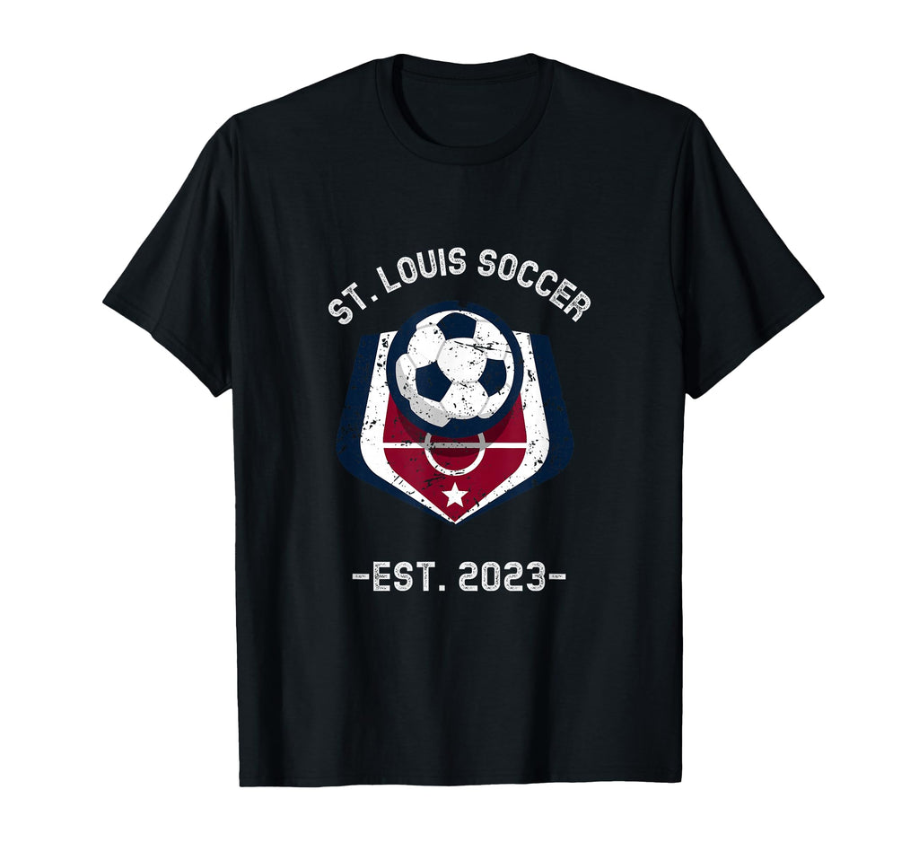 St Louis Soccer Football 2023 Small T-Shirt - Casual Everyday Wear Unisex - T-Shirt, Sweatshirt, Hoodie