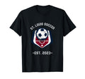 St Louis Soccer Football 2023 Small T-Shirt - Casual Everyday Wear Unisex - T-Shirt, Sweatshirt, Hoodie