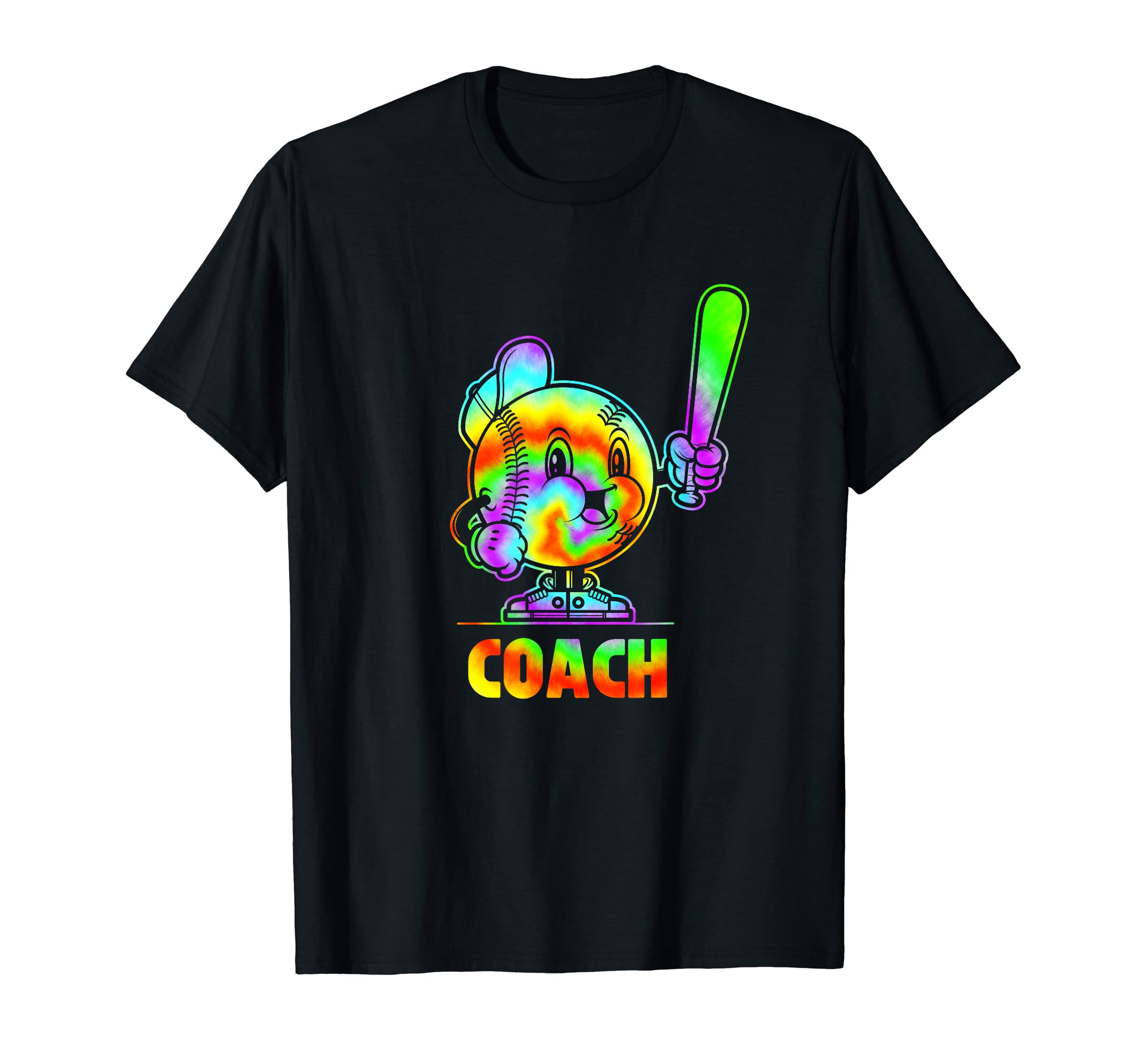 Baseball Softball Coach Mom Dad Tie T-Shirt - Streetwear Style Men Women - T-Shirt, Sweatshirt, Hoodie