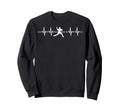 Baseball Player Heartbeat Coach Sweatshirt - Custom Art Print Men Women - T-Shirt, Sweatshirt, Hoodie