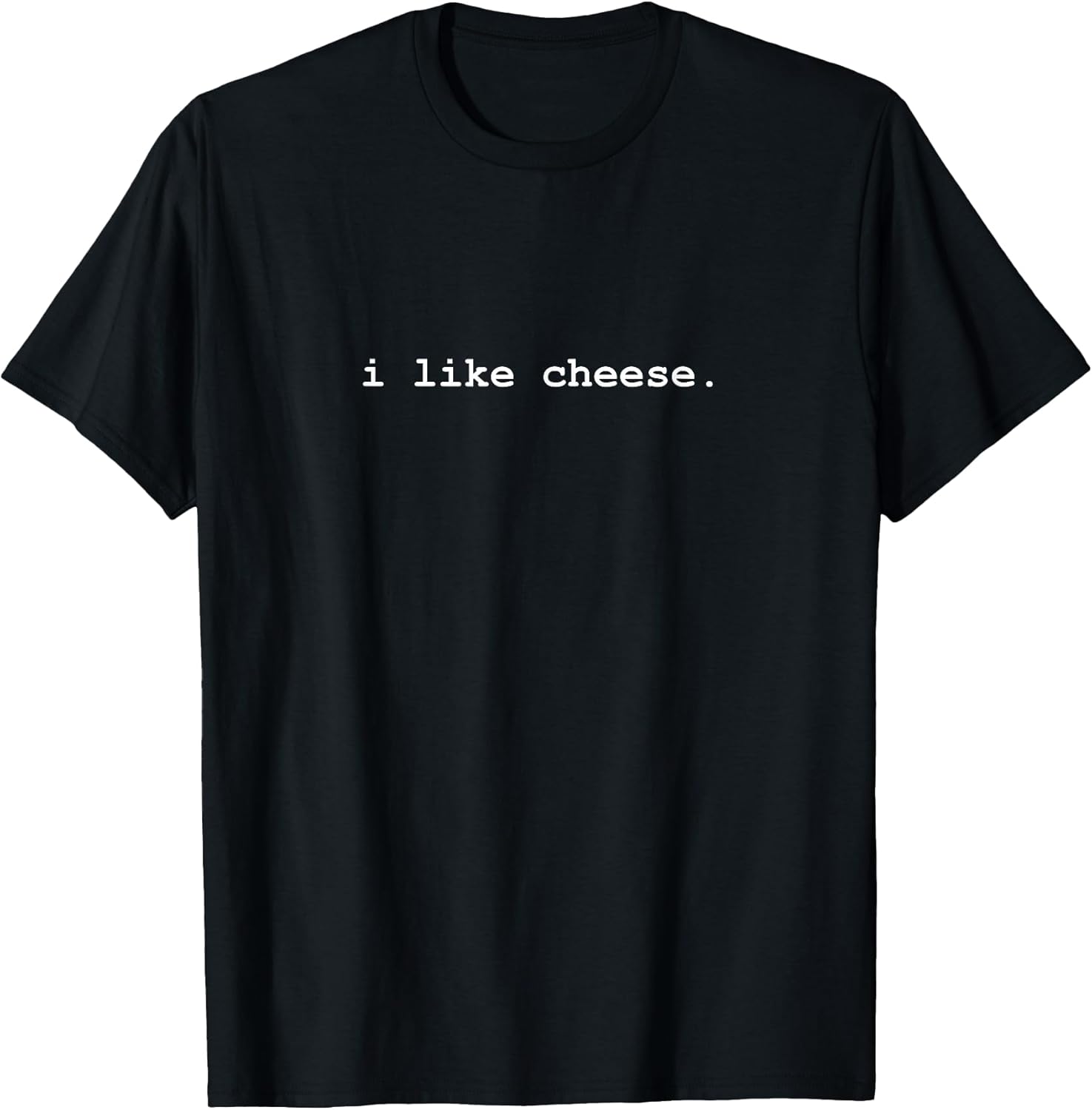 I Like Cheese Minimalist Funny - Adult & Kids T-Shirts, Sweatshirts & Hoodies apparel design preview 1