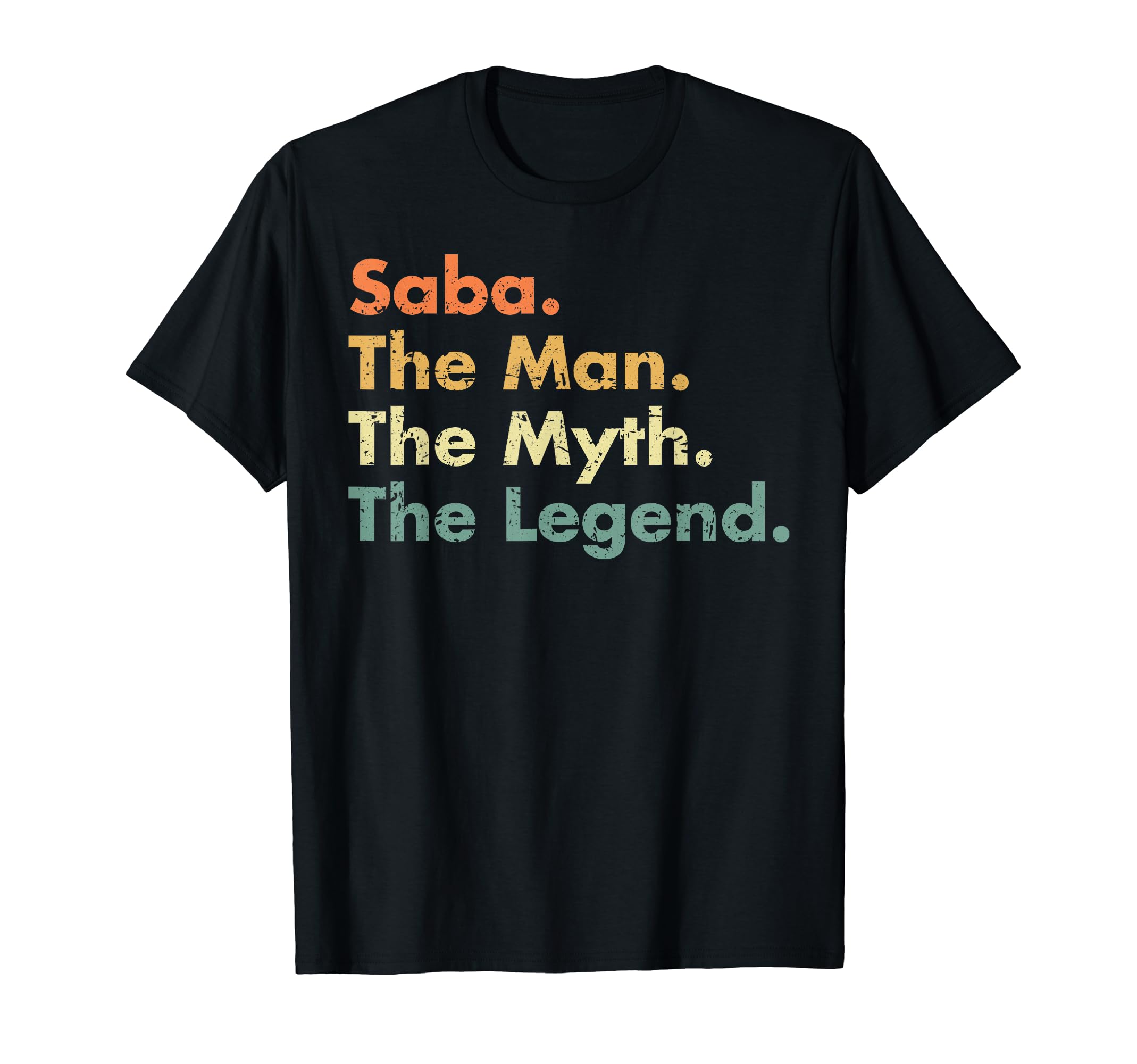 Mens Saba Myth Legend Father Dad T-Shirt - Casual Everyday Wear Unisex - T-Shirt, Sweatshirt, Hoodie