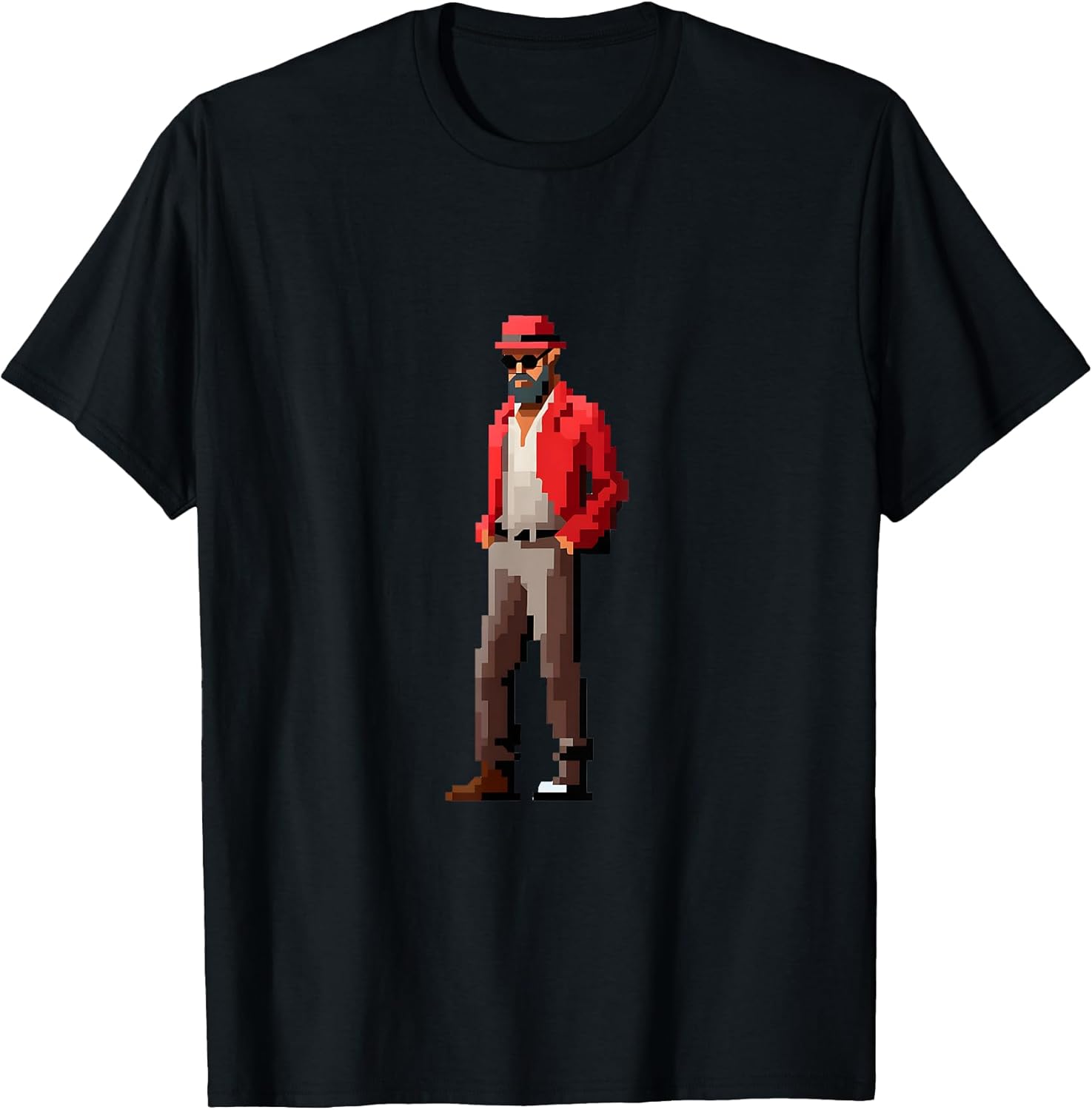 Retro Pixel Art Fashion Stylish 8-Bit Look - Adult & Kids T-Shirts, Sweatshirts & Hoodies apparel design preview 1