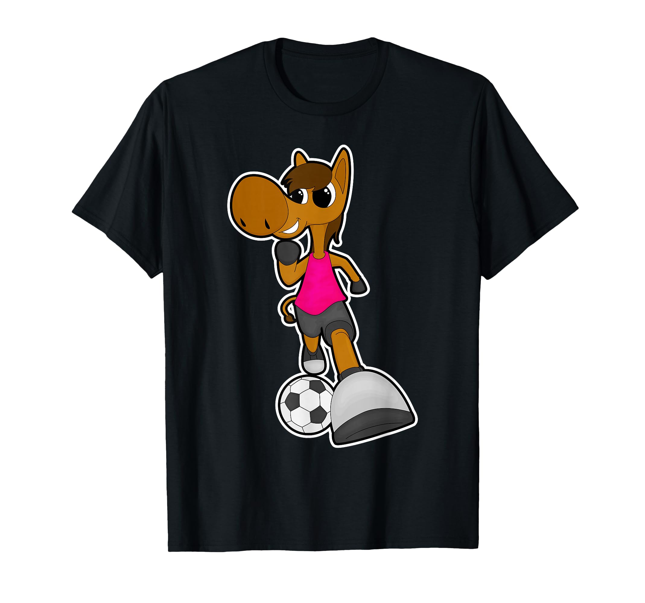 Horse Soccer Player Soccer Sports T-Shirt - Streetwear Style for Adults - T-Shirt, Sweatshirt, Hoodie