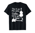 Cello Youve Got Bass Rock School T-Shirt - Custom Art Print Unisex - T-Shirt, Sweatshirt, Hoodie