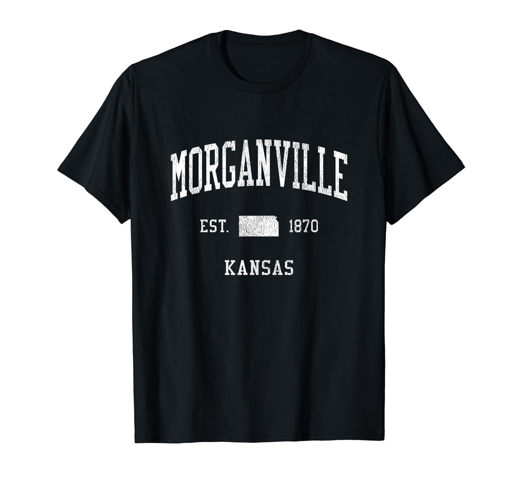 Morganville Ks Athletic Sports Js01 T-Shirt - Aesthetic Graphic Men Women - T-Shirt, Sweatshirt, Hoodie