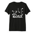 Mens Golf Dad Funny Golfing Best Dad T-Shirt - Custom Art Print Unisex - T-Shirt, Sweatshirt, Hoodie