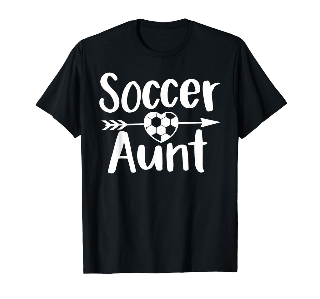 Soccer Aunt Heart Sport Lover Auntie T-Shirt - Streetwear Style for Adults - T-Shirt, Sweatshirt, Hoodie