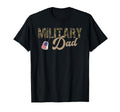 Military Dad American Flag Soldier Dad T-Shirt - Graphic Print Unisex - T-Shirt, Sweatshirt, Hoodie