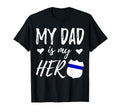 My Dad Is My Hero Police Officer Dad T-Shirt - Trendy Graphic Men Women - T-Shirt, Sweatshirt, Hoodie