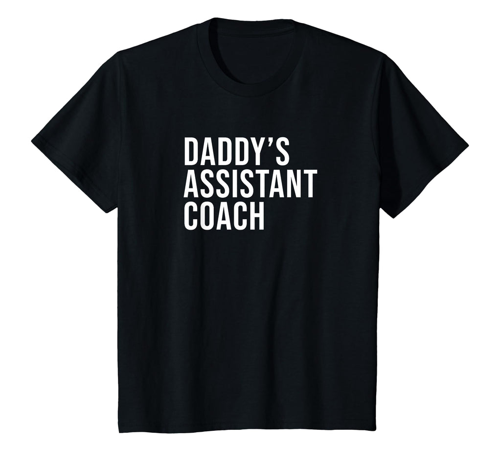 Daddys Assistant Coach Child Helper T-Shirt - Graphic Print for Adults - T-Shirt, Sweatshirt, Hoodie