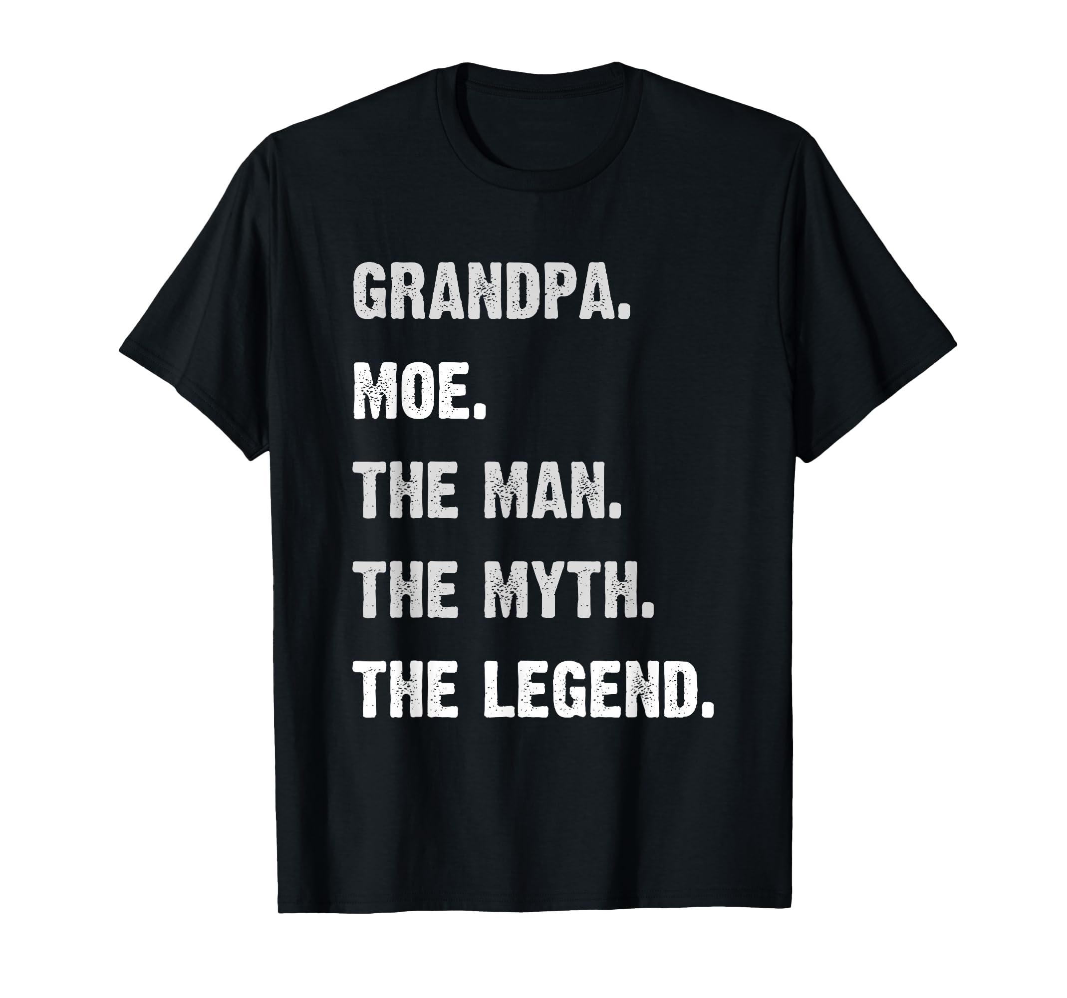 Personalized Grandpa Gifts Moe Myth T-Shirt - Aesthetic Graphic Men Women - T-Shirt, Sweatshirt, Hoodie