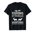 Fishing And Hunting Gifts Fathers T-Shirt - Custom Art Print for Adults - T-Shirt, Sweatshirt, Hoodie