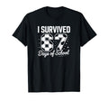 I Survived 67 Days School Funny Soccer T-Shirt - Novelty Apparel Unisex - T-Shirt, Sweatshirt, Hoodie