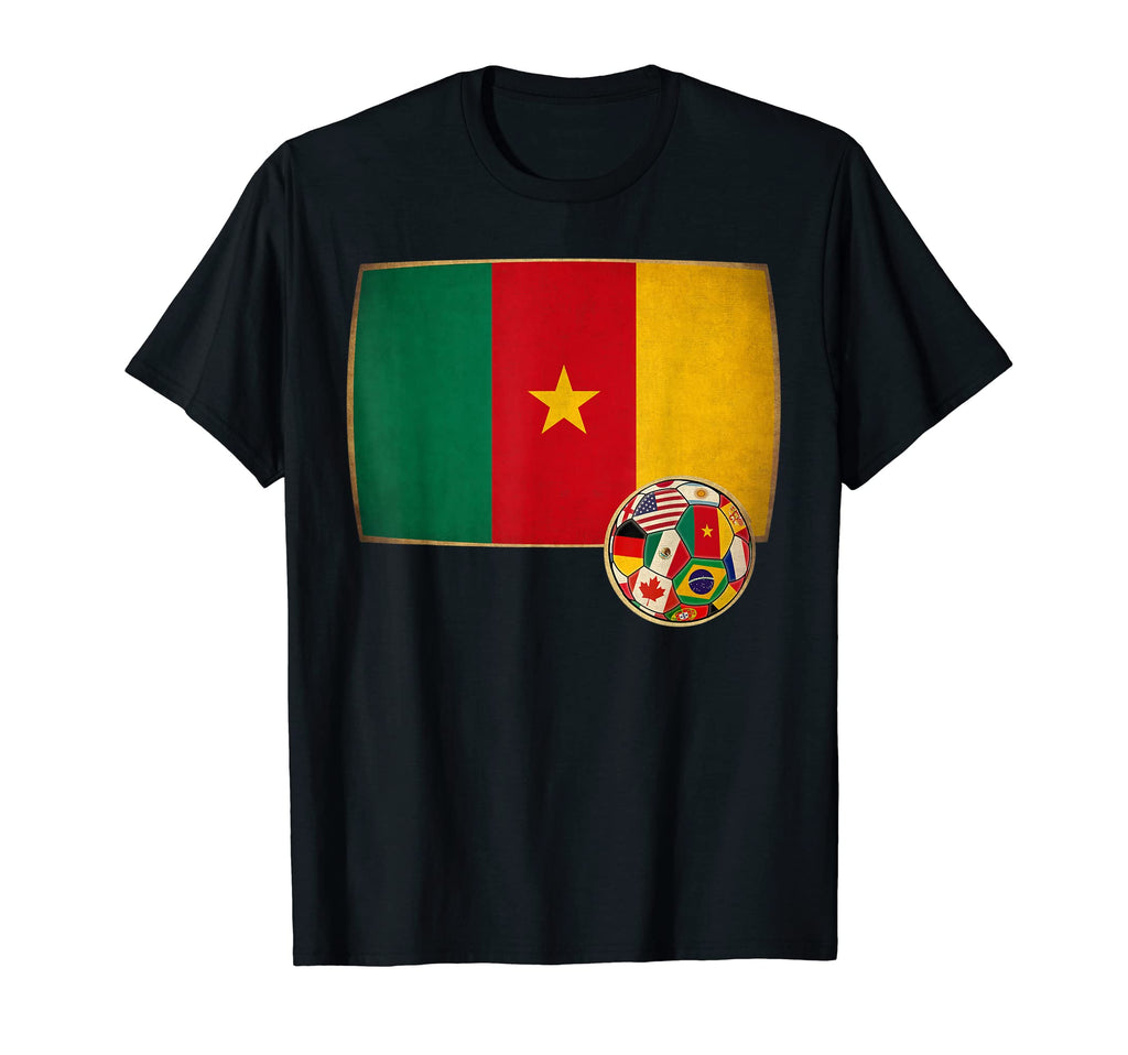 Cameroon Jersey Cameroonian Football T-Shirt - Minimalist Print Unisex - T-Shirt, Sweatshirt, Hoodie