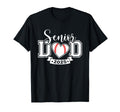 Senior Baseball Dad Class 2025 Player T-Shirt - Custom Art Print Unisex - T-Shirt, Sweatshirt, Hoodie
