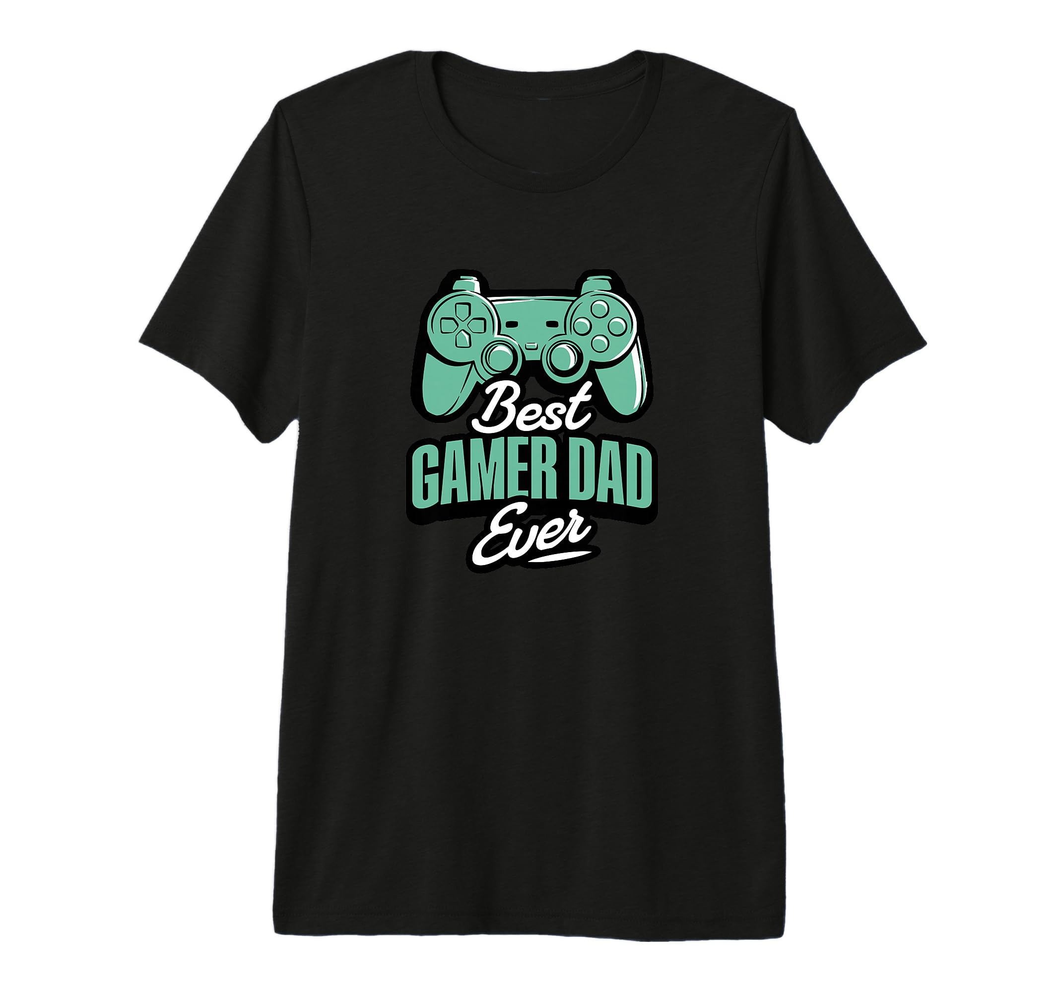 Best Gamer Dad Ever Tri Blend T-Shirt - Novelty Apparel Men Women - T-Shirt, Sweatshirt, Hoodie