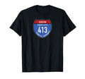 Rinc N Puerto Rico Road To Happiness 413 T-Shirt - Trendy Graphic Men Women - T-Shirt, Sweatshirt, Hoodie