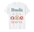 Dada Miss Onederful Boho Rainbow Daughter T-Shirt - Trendy Graphic Unisex - T-Shirt, Sweatshirt, Hoodie