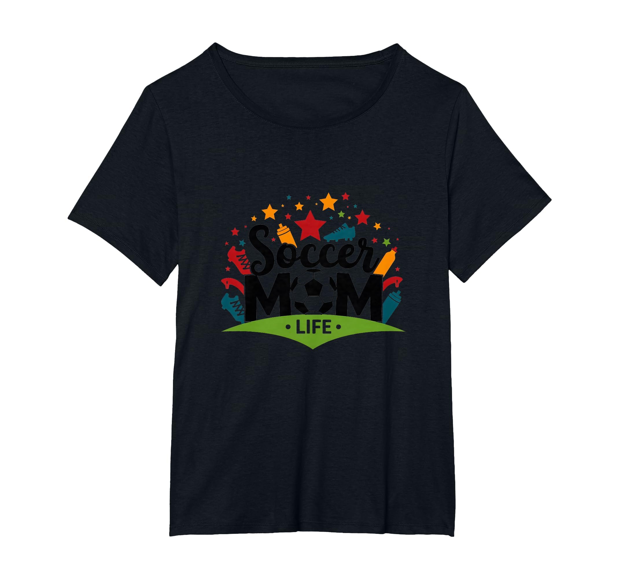 Soccer Mom Life Womens Sports T-Shirt - Fun Novelty Design Men Women - T-Shirt, Sweatshirt, Hoodie