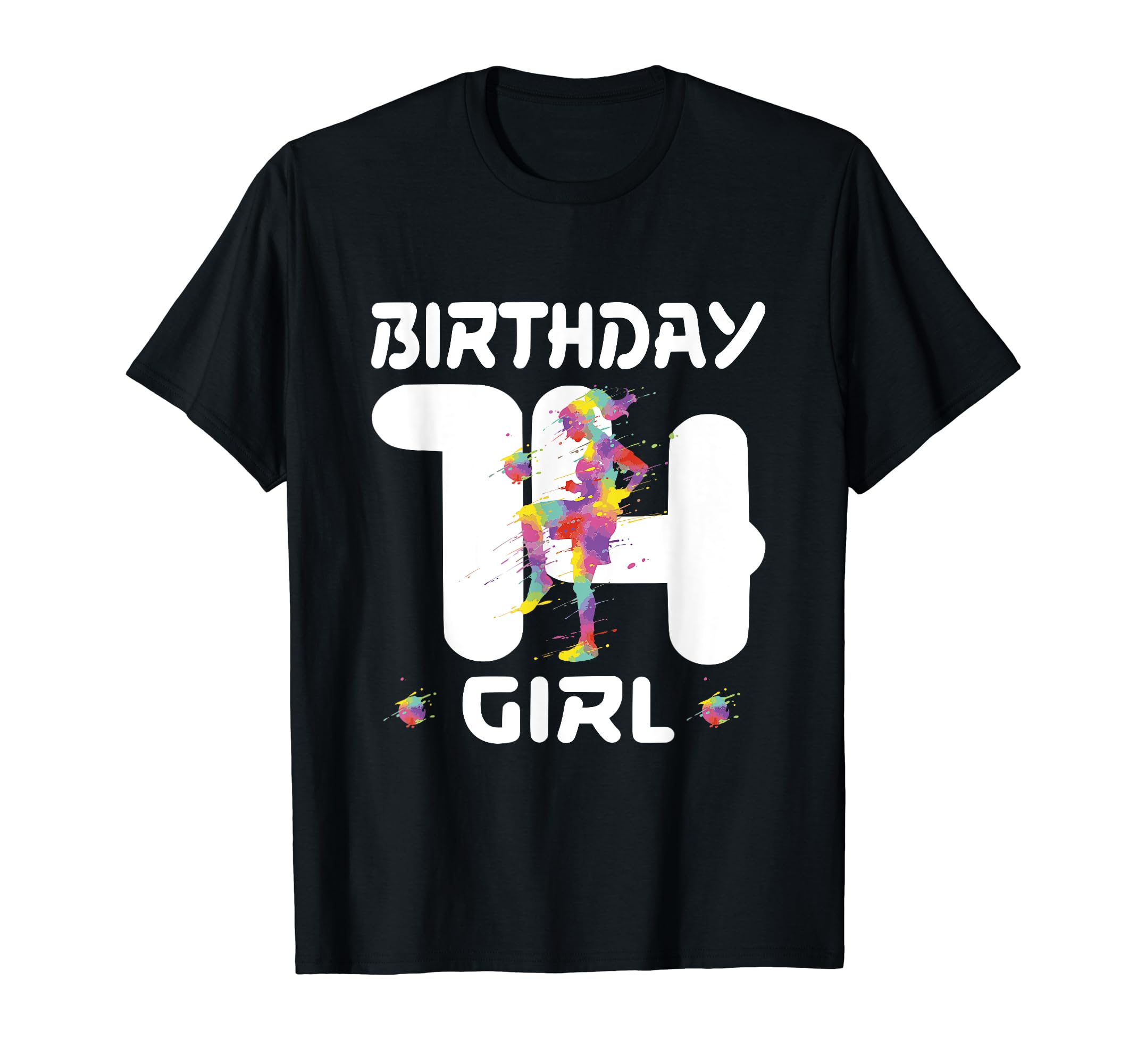 14Th Birthday Soccer Fourteen 14 T-Shirt - Minimalist Print for Adults - T-Shirt, Sweatshirt, Hoodie