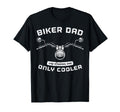 Biker Dad Like Normal Cooler Funny T-Shirt - Aesthetic Graphic for Adults - T-Shirt, Sweatshirt, Hoodie