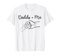 Daddy And Me Best Dad Ever Fist Bump T-Shirt - Fun Novelty Design Unisex - T-Shirt, Sweatshirt, Hoodie