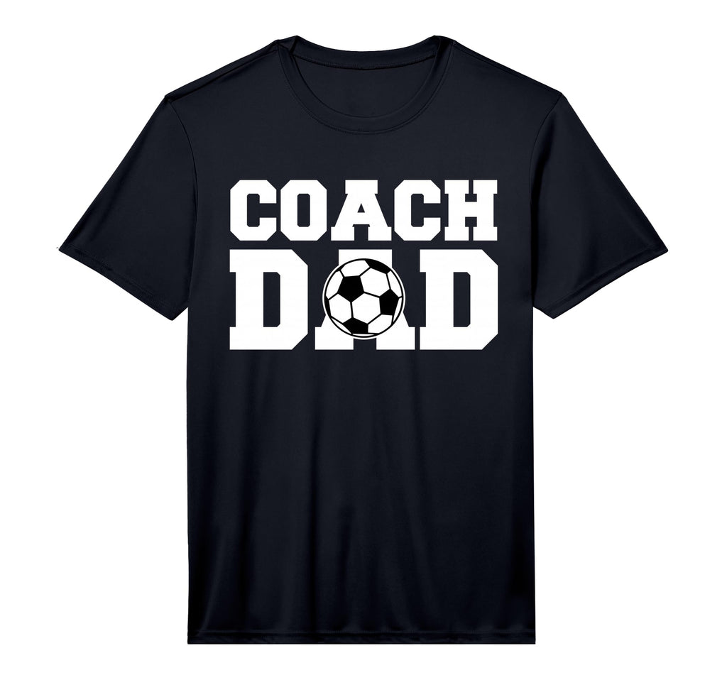 Coach Dad Soccer Dad Soccer Coach T-Shirt - Custom Art Print Unisex - T-Shirt, Sweatshirt, Hoodie