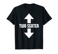 Two Seater Arrow Naughty Dad Joke Gift T-Shirt - Graphic Print Unisex - T-Shirt, Sweatshirt, Hoodie
