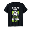 Great Aunt Birthday Soccer Player Team T-Shirt - Trendy Graphic Unisex - T-Shirt, Sweatshirt, Hoodie
