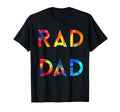 Rad Dad Tie Dye Hoodie - Unique Graphic Men Women - T-Shirt, Sweatshirt, Hoodie