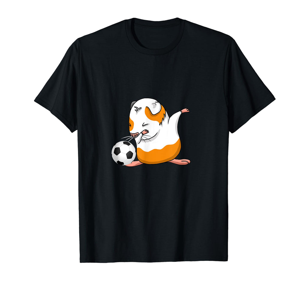 Dabbing Guinea Pig Soccer Funny Dab T-Shirt - Fun Novelty Design Men Women - T-Shirt, Sweatshirt, Hoodie