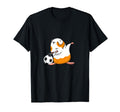 Dabbing Guinea Pig Soccer Funny Dab T-Shirt - Fun Novelty Design Men Women - T-Shirt, Sweatshirt, Hoodie