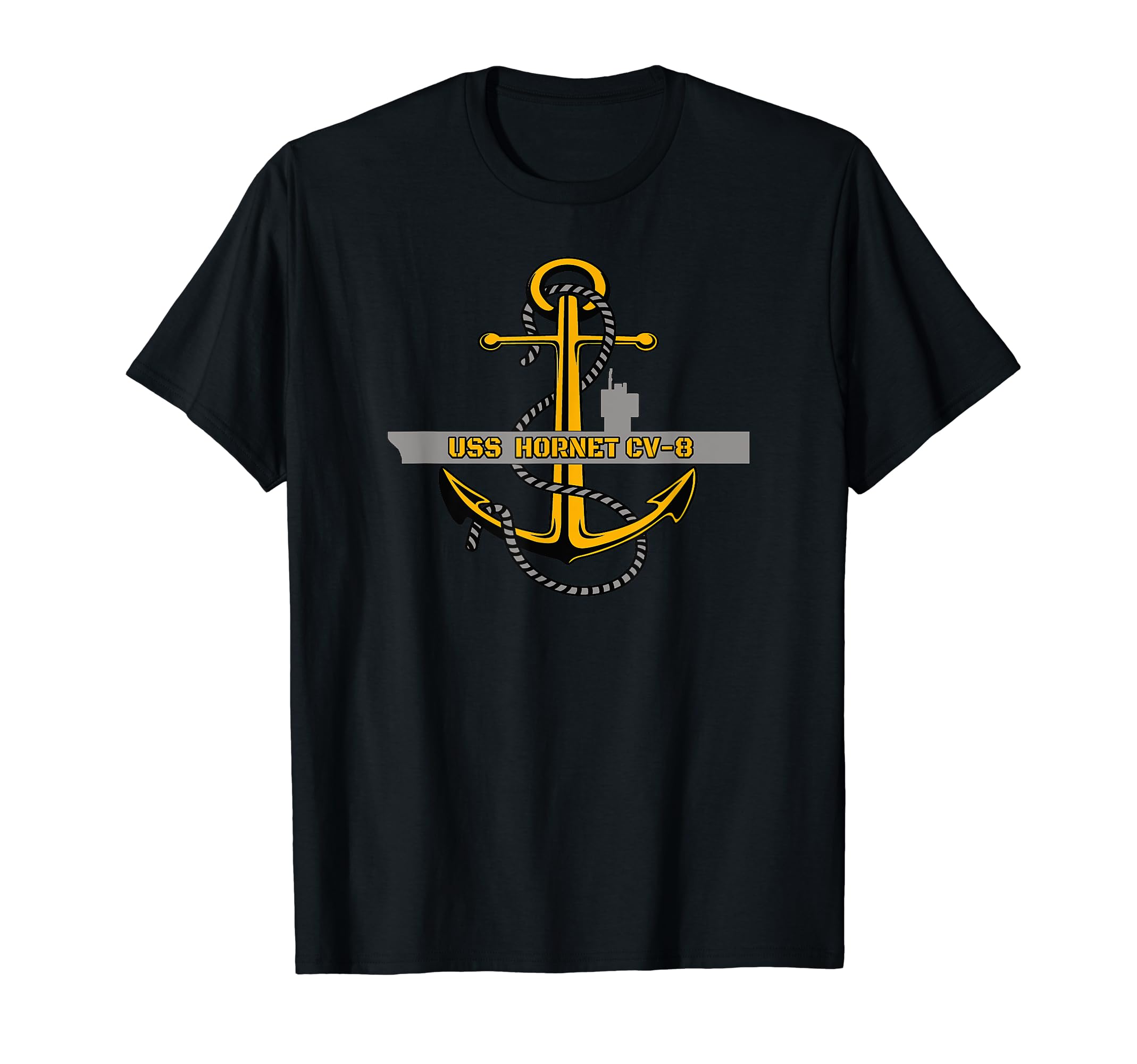 Aircraft Carrier Uss Hornet Cv 8 T-Shirt - Streetwear Style Men Women - T-Shirt, Sweatshirt, Hoodie