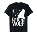 Daddy Wolf Gift Matching Family T-Shirt - Aesthetic Graphic for Adults - T-Shirt, Sweatshirt, Hoodie