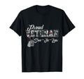 Proud Veteran Son Law Camouflage Us Vet T-Shirt - Streetwear Style Unisex - T-Shirt, Sweatshirt, Hoodie