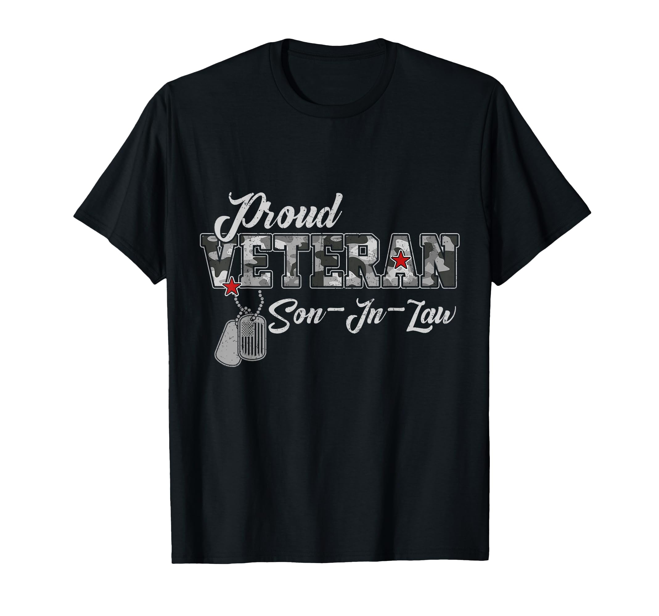 Proud Veteran Son Law Camouflage Us Vet T-Shirt - Streetwear Style Unisex - T-Shirt, Sweatshirt, Hoodie