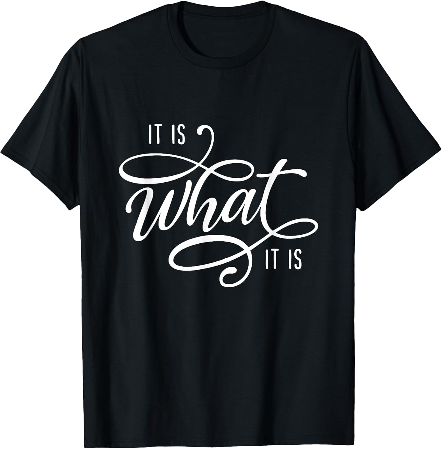 It Is What Humor Sarcastic Statement Quote - Adult & Kids T-Shirts, Sweatshirts & Hoodies apparel design preview 1