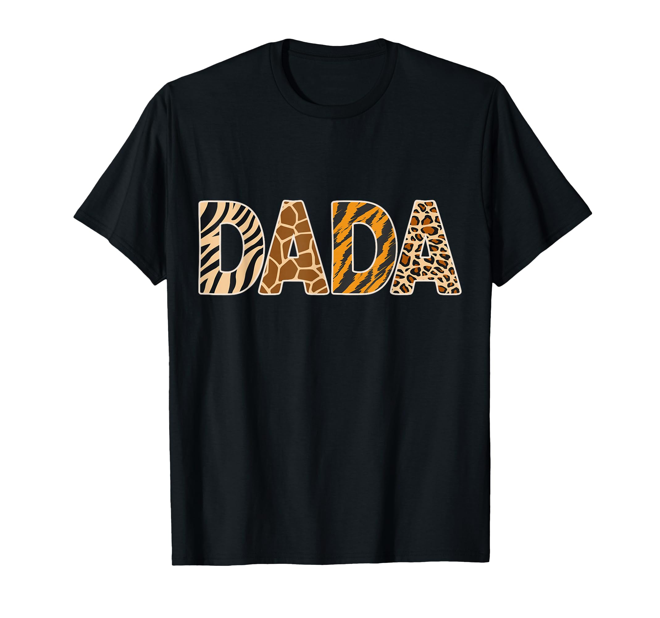 Dada Wild Animal Zebra Giraffe Tiger T-Shirt - Custom Art Print for Adults - T-Shirt, Sweatshirt, Hoodie