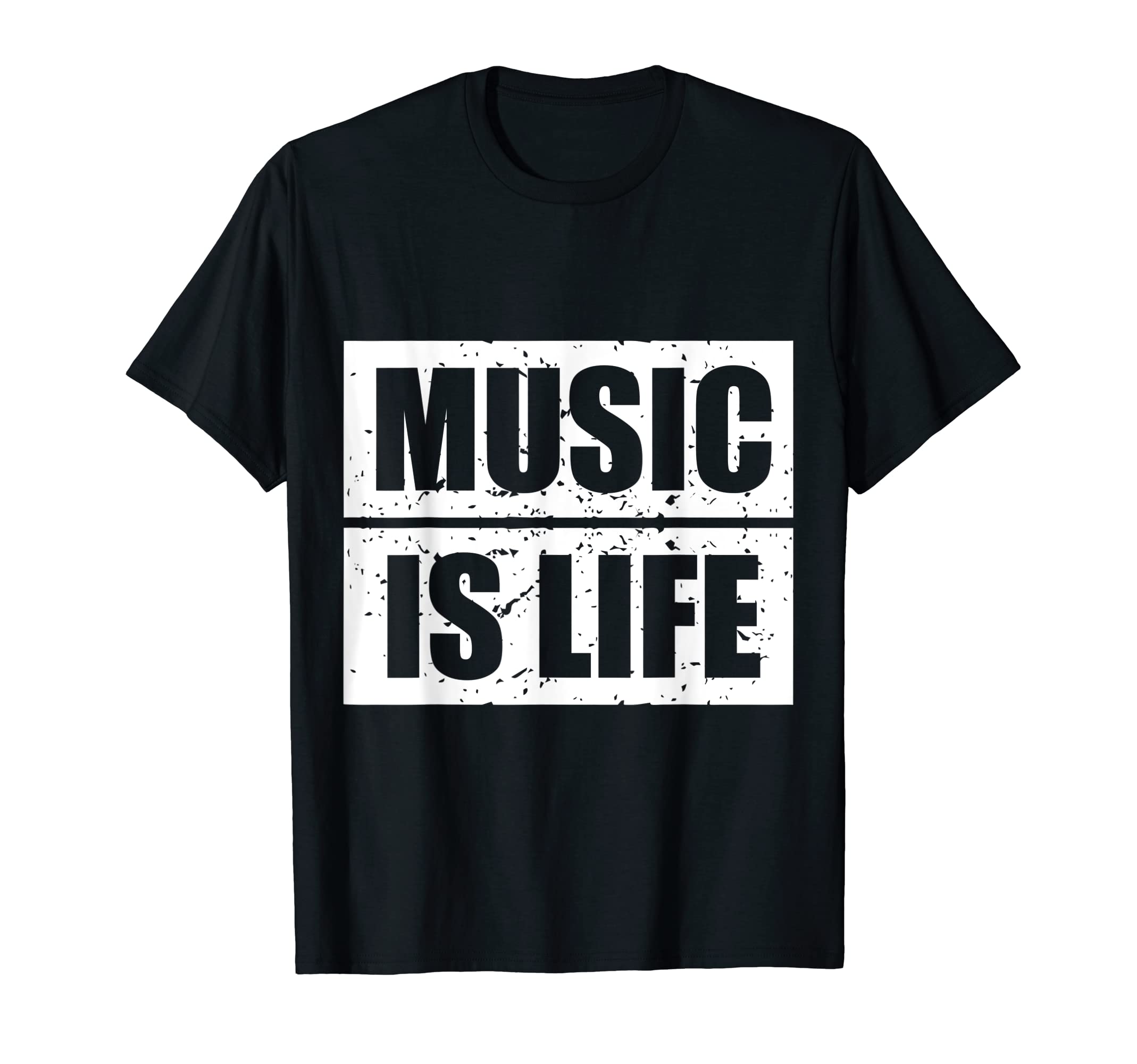 Music Is Life Music Is Life Hoodie - Fun Novelty Design for Adults - T-Shirt, Sweatshirt, Hoodie