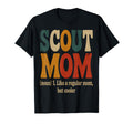 Scout Mom Definition Like Regular Mom T-Shirt - Unique Graphic for Adults - T-Shirt, Sweatshirt, Hoodie