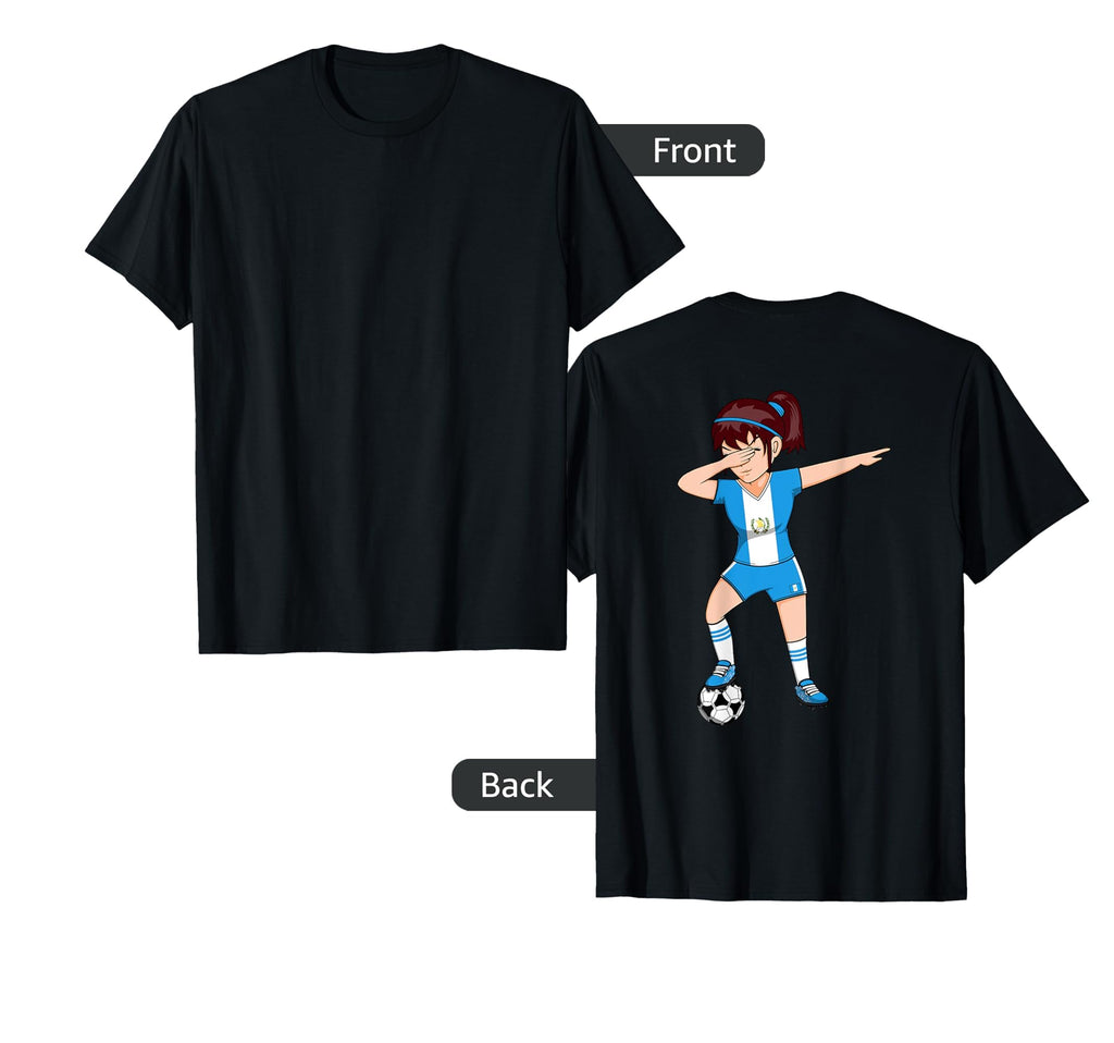 Dabbing Soccer Guatemala Jersey Guatemalan T-Shirt - Graphic Print Unisex - T-Shirt, Sweatshirt, Hoodie