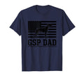 Usa Gsp Dad American Flag German T-Shirt - Unique Graphic Men Women - T-Shirt, Sweatshirt, Hoodie