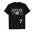 Number 7 Soccer Mom Mothers Day 7 T-Shirt - Streetwear Style Men Women - T-Shirt, Sweatshirt, Hoodie